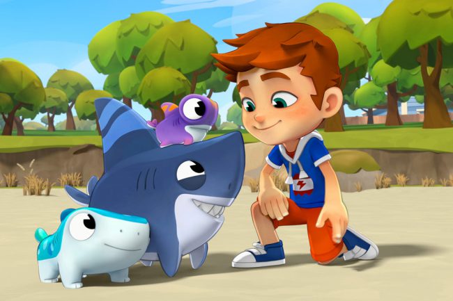 Sharkdog loves being a part of Max’s family, but he wonders if there are more Sharkdogs out there like him  — and goes on a wild adventure to find out!