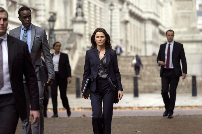In the midst of an international crisis, a career diplomat (Keri Russell) lands in a high-profile job she’s unsuited for, with tectonic implications for her marriage and her political future.