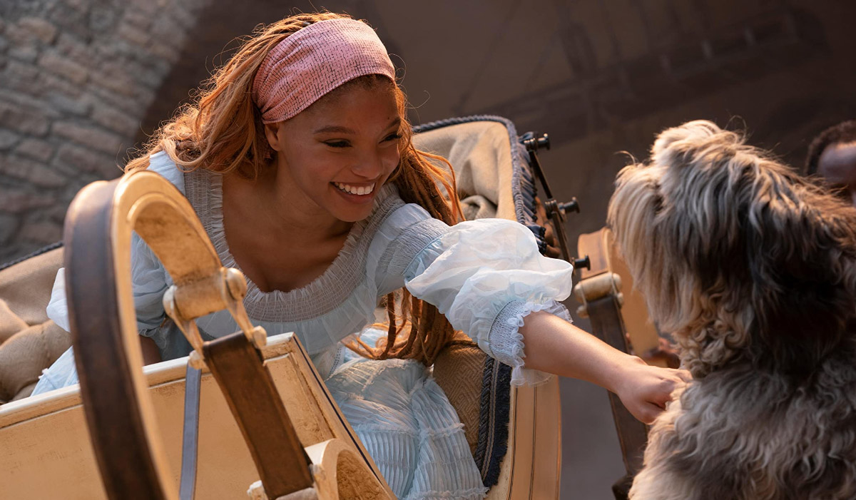 Halle Bailey in The Little Mermaid