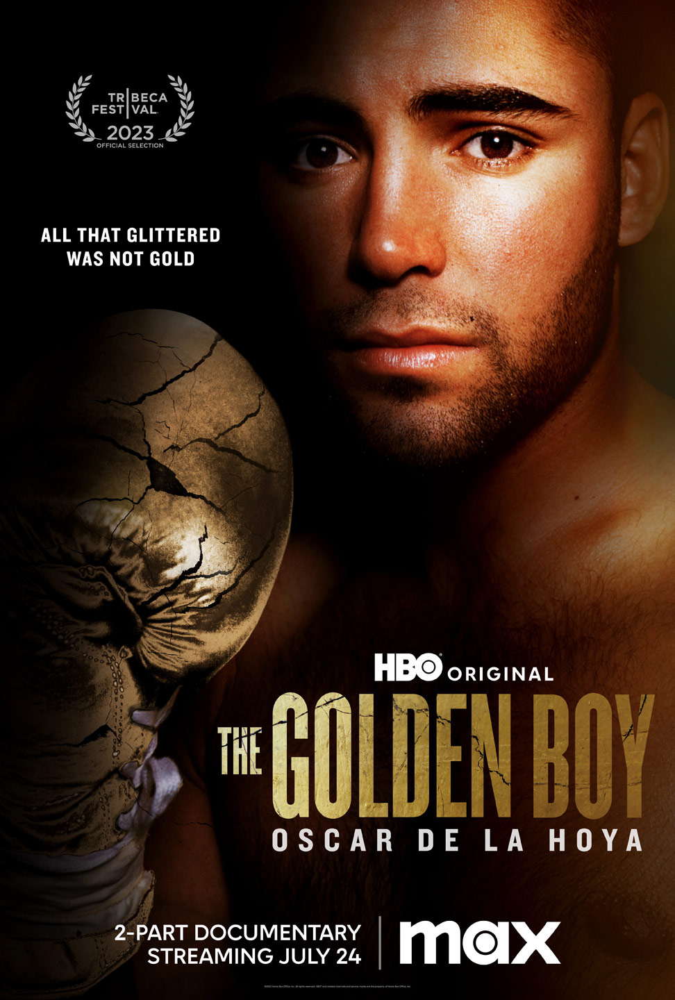 Oscar De La Hoya in "The Golden Boy"
