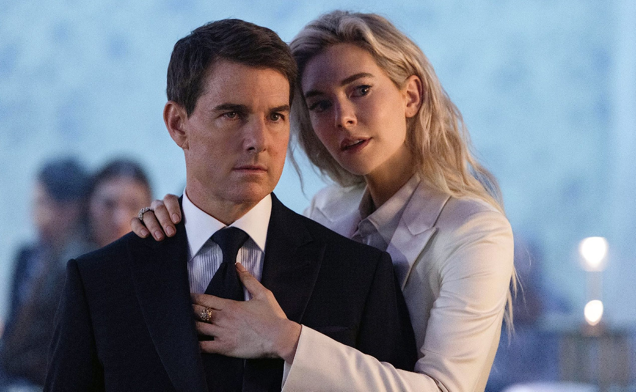 Tom Cruise and Vanessa Kirby in Mission: Impossible – Dead Reckoning Part One