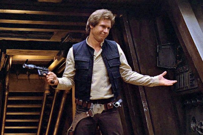 George Lucas’ Star Wars (1977) was the start of Harrison Ford’s longtime journey with the franchise, one he will forever be known for. Cast as Han Solo, Ford was technically a supporting character to Luke Skywalker (Mark Hamill) but his presence was so strong that it skyrocketed him to stardom and many more film projects. 