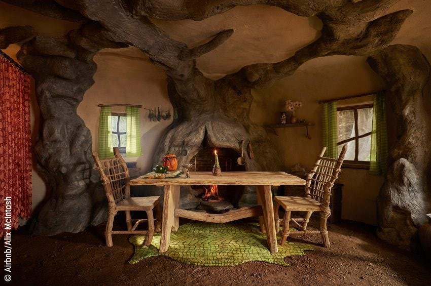 Dining room in Shrek's Swamp