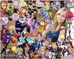 Tara Strong animated characters