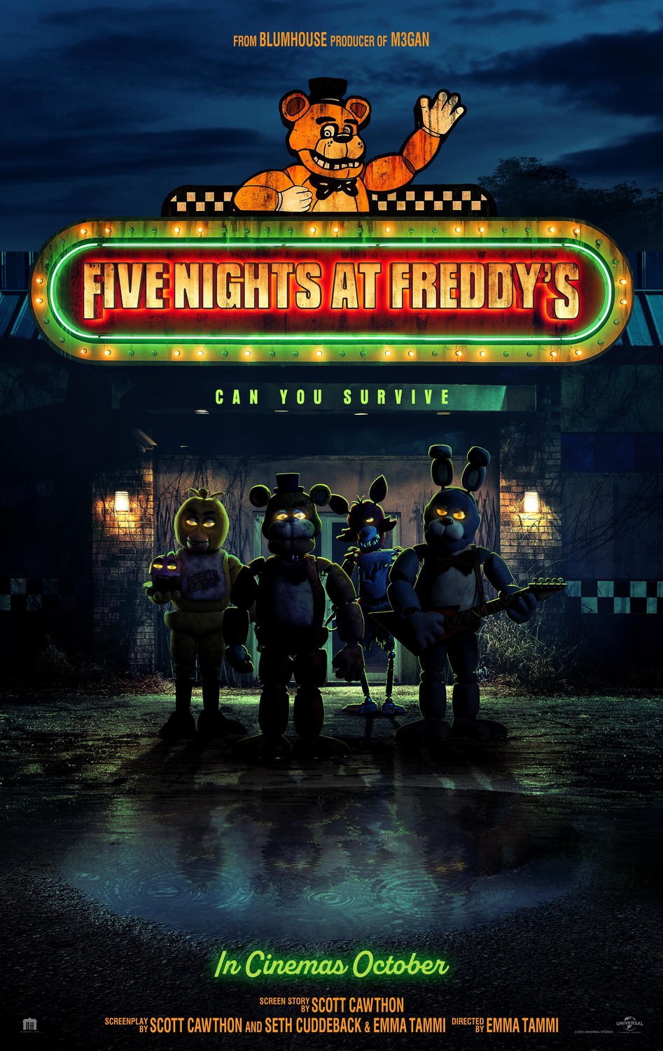 Five Nights at Freddy's poster