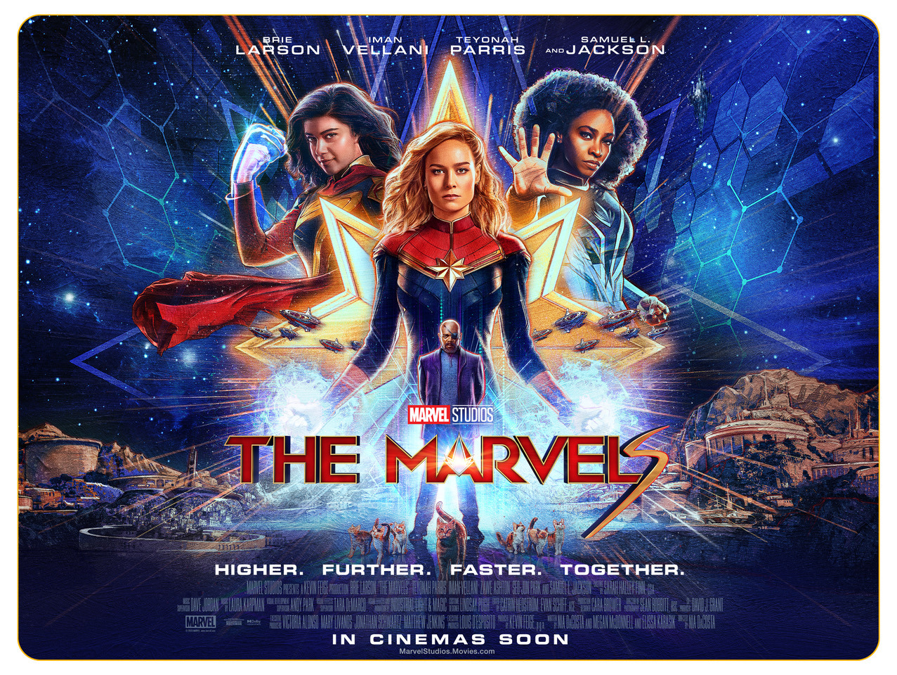 The Marvels poster