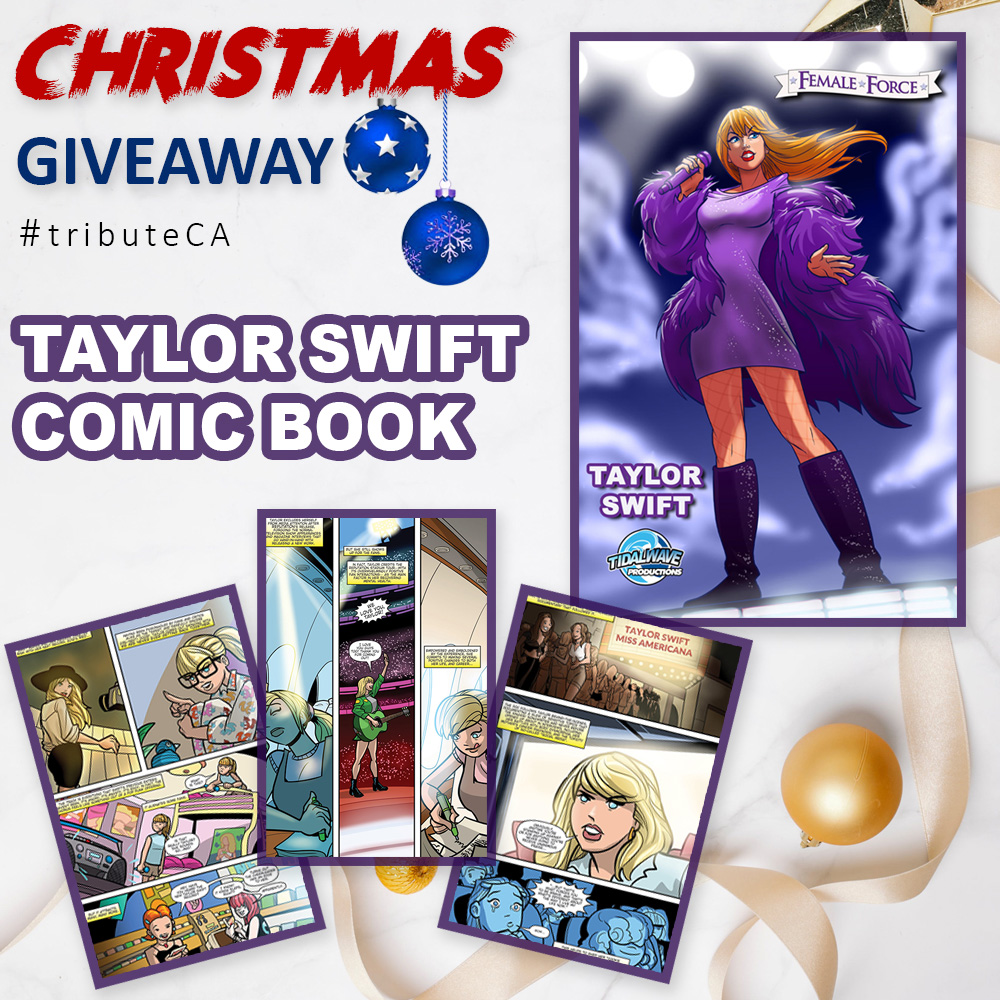 Christmas Giveaway - Female Force: Taylor Swift Comic Book