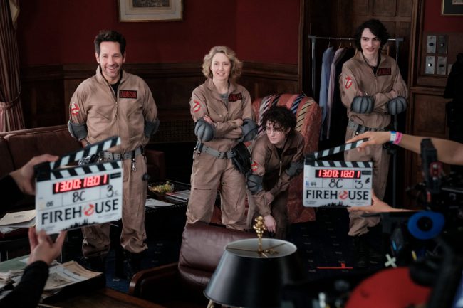 Callie Spengler (Carrie Coon) and her children, Phoebe (Mckenna Grace) and Trevor (Finn Wolfhard), return to where it all started — the iconic New York City firehouse — to team up with the original Ghostbusters (Dan Aykroyd, Bill Murray, Ernie Hudson and Annie Potts), who’ve developed a top-secret research lab to take busting ghosts to […]