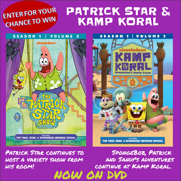 Kamp Koral: SpongeBob’s Under Years & The Patrick Star Show DVD Contest