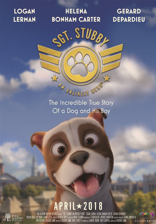 Sgt. Stubby: An Unlikely Hero Poster