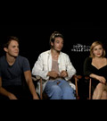 Johnny Simmons, Ezra Miller & Mae Whitman Interview - The Perks of Being a Wallflower