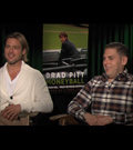 Brad Pitt & Jonah Hill Interview - Moneyball