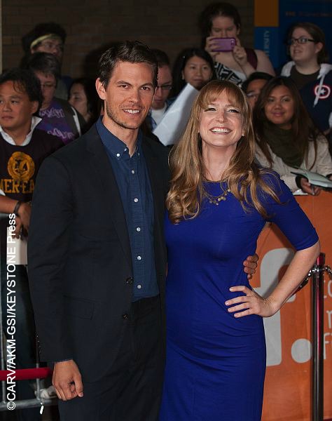 Actor Tom Lipinski And Producer Helen Estabrook At The Labor Day Premiere Toronto International Film Festival Tiff