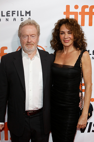 Ridley Scott and wife Giannina Facio | Toronto ... Matt Damon Wife