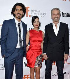 Dev Patel, Jeremy Irons on The Man Who Knew Infinity red carpet