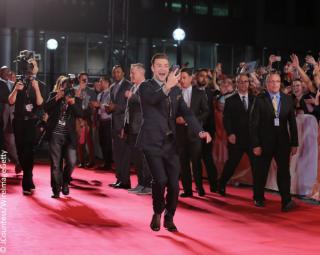 Justin Timberlake has a blast on TIFF red carpet
