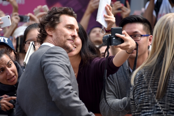Matthew McConaughey at the TIFF premiere of Sing