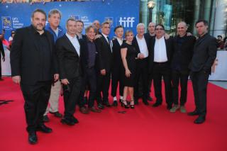 The cast and crew of Norman attend the film's TIFF premiere