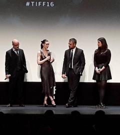 Rooney Mara and director Benedict Andrews appear at Una screening