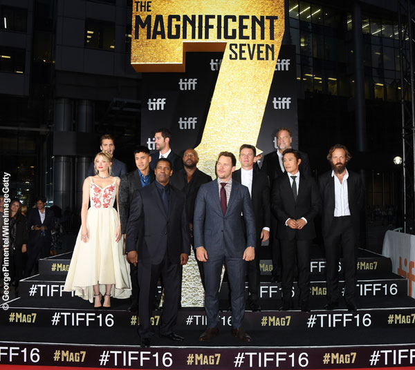The Magnificent Seven opens TIFF with stunning red carpet premiere