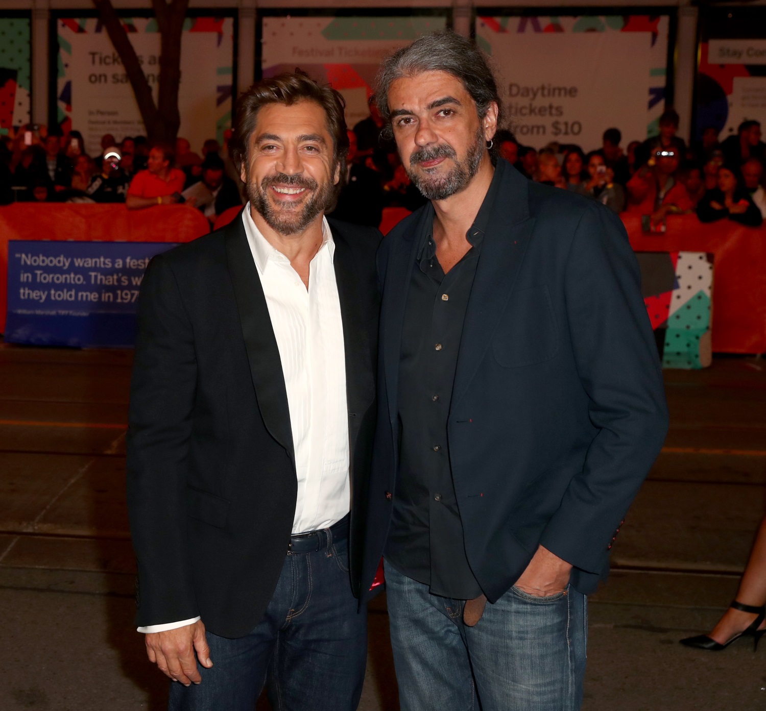 Javier Bardem and Fernando León de Aranoa