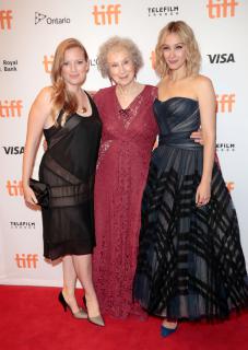 Sarah Polley, Margaret Atwood and Sarah Gadon