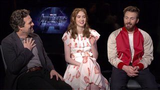 Mark Ruffalo, Karen Gillan & Chris Evans - Avengers: Endgame Interview