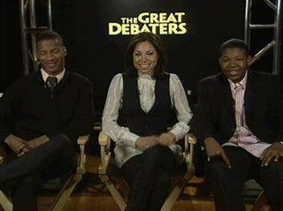 Nate Parker, Jurnee Smollett & Denzel Whitaker (The Great Debaters